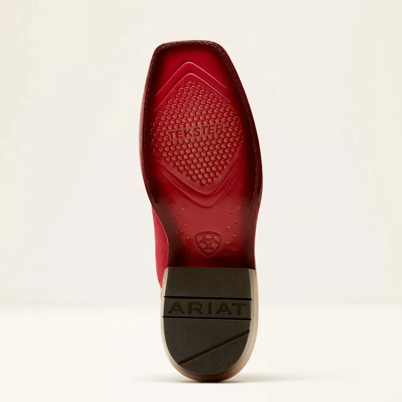Ariat Futurity Frontier Boon Western Boot (DEEP AZALEA|BLANCO)
