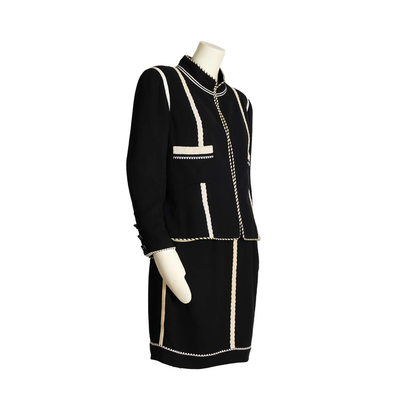 Chanel Boutique skirt suit - S - 1980s