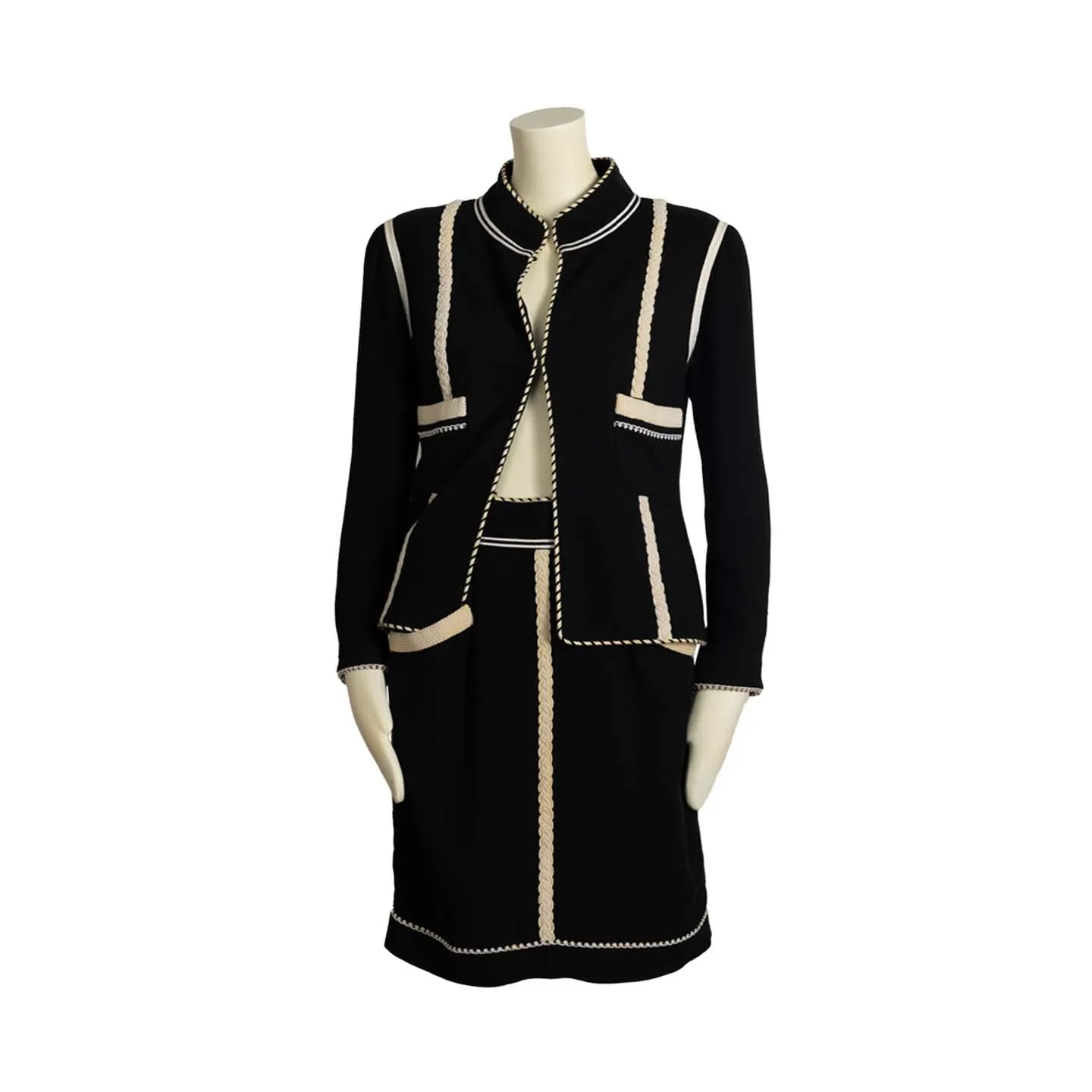 Chanel Boutique skirt suit - S - 1980s