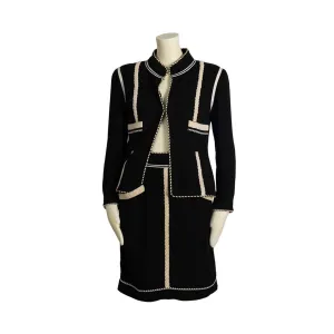 Chanel Boutique skirt suit - S - 1980s