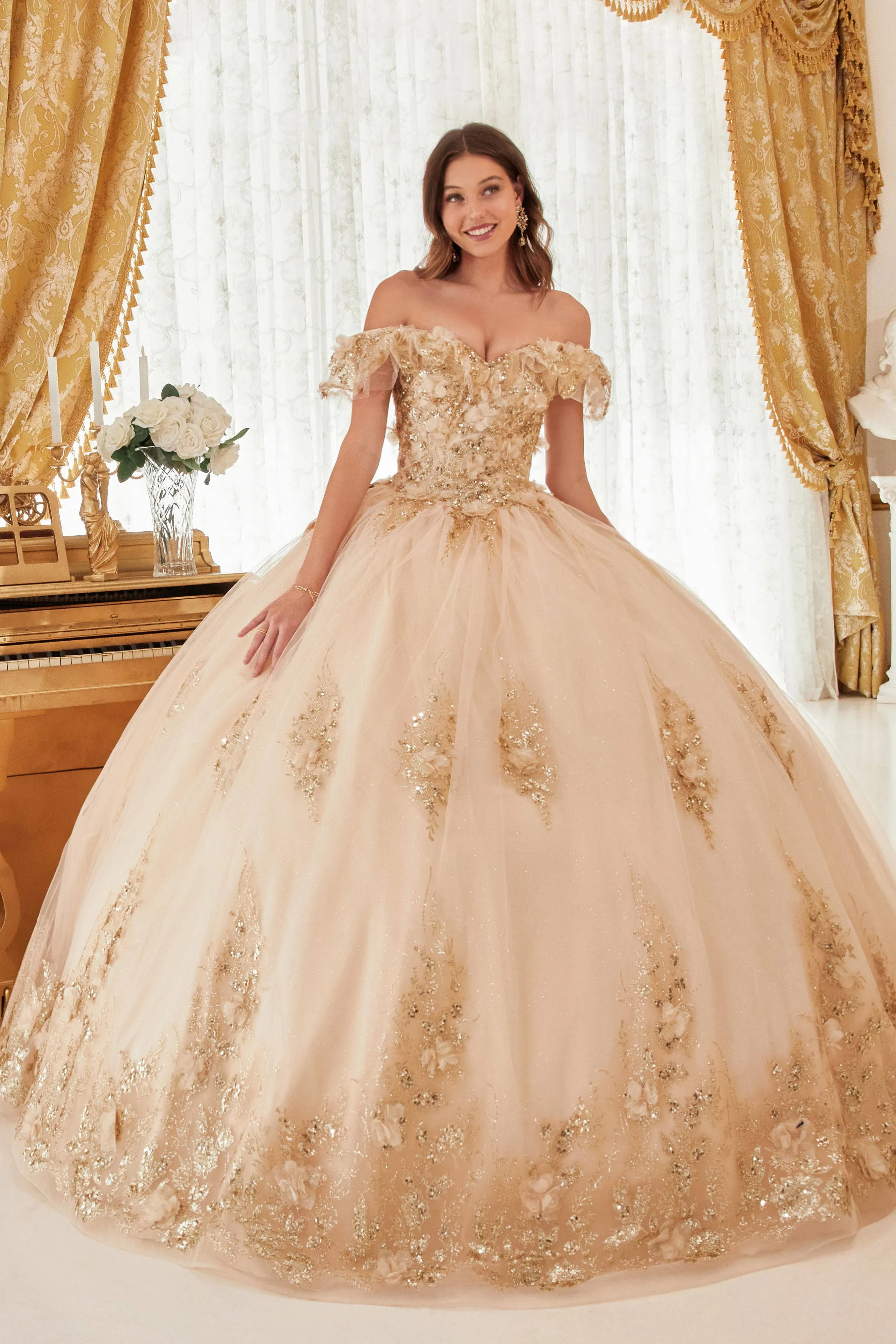 Cinderella Divine 15701 Ladivine Ball Gown Quinceanera Dress