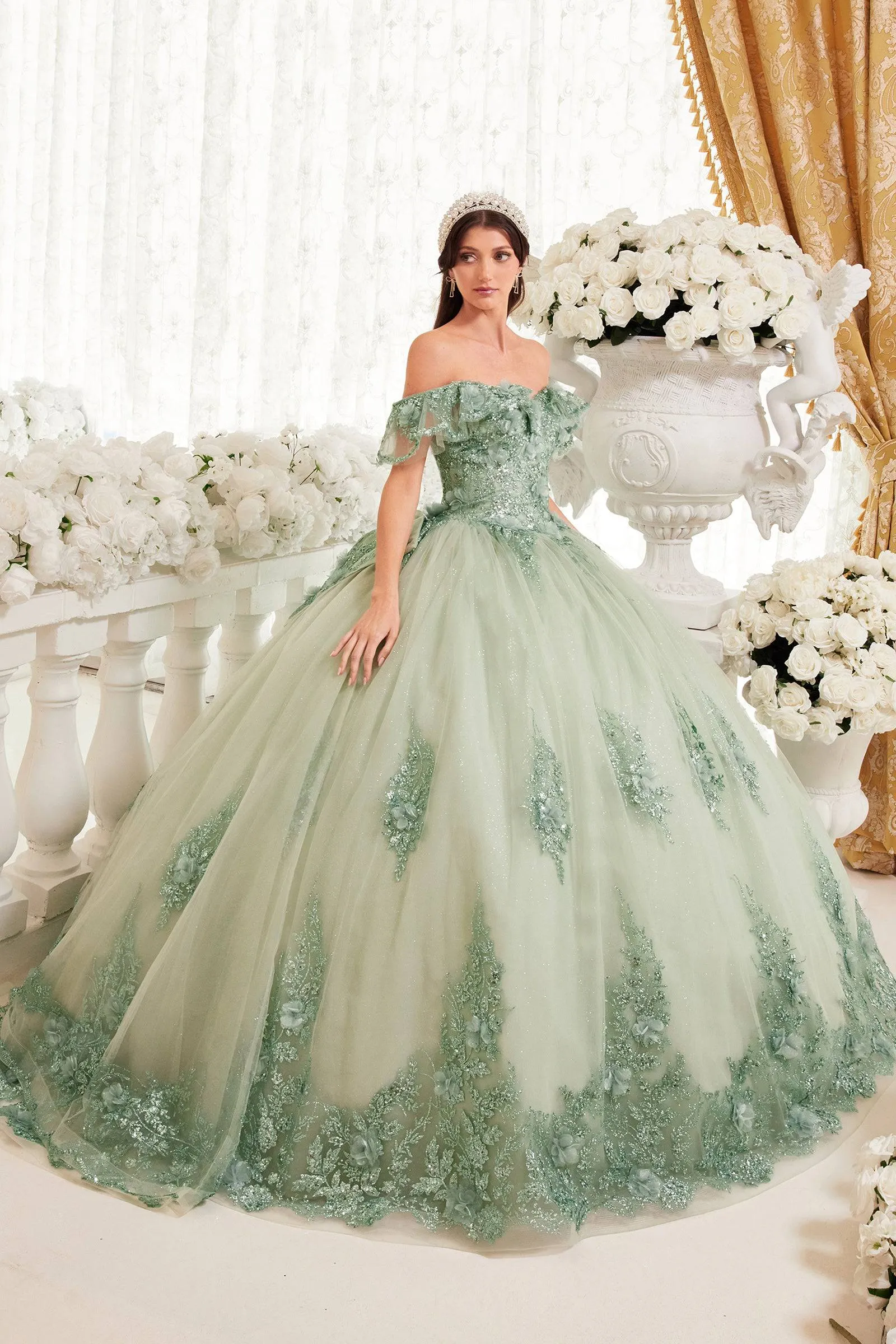 Cinderella Divine 15701 Ladivine Ball Gown Quinceanera Dress