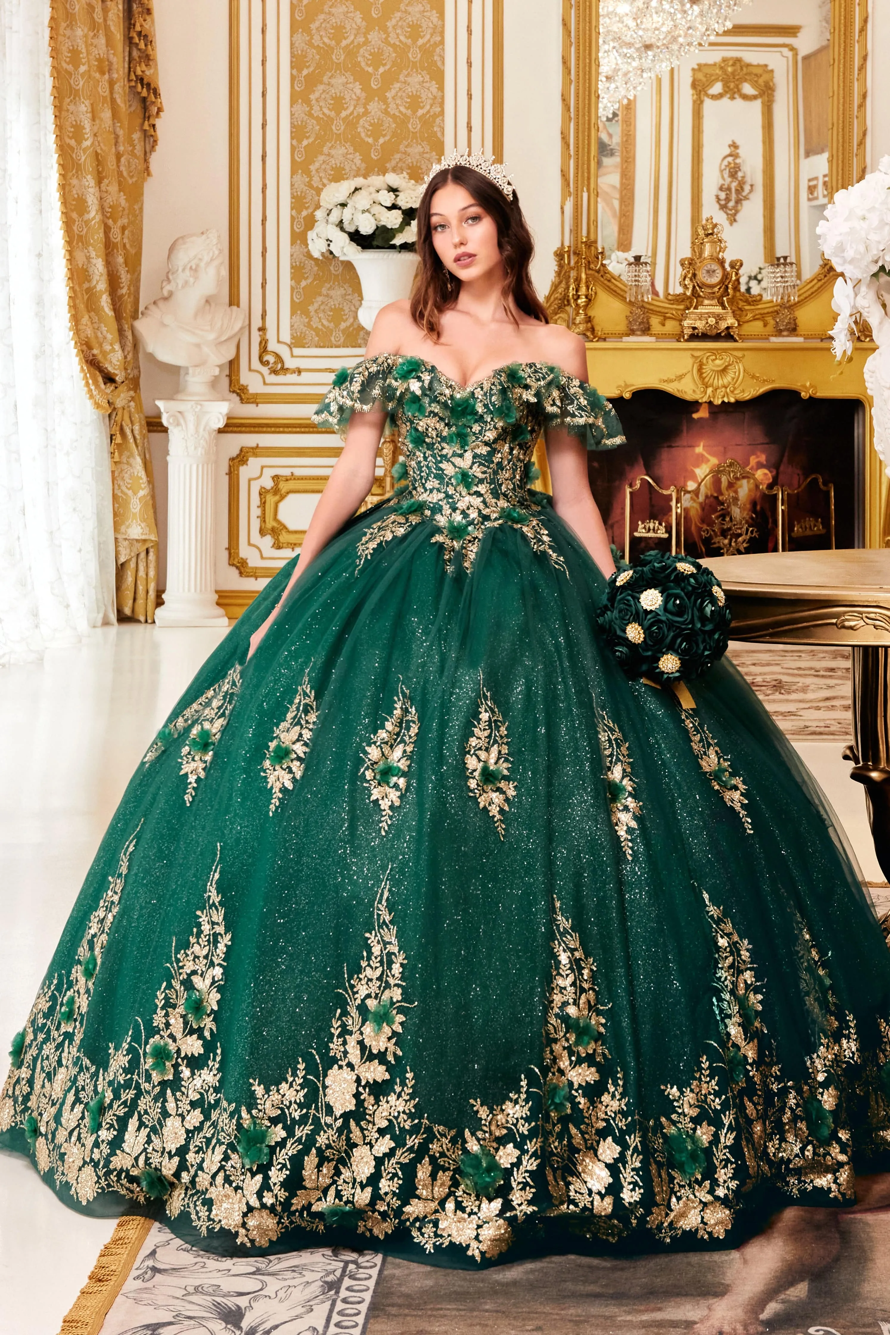 Cinderella Divine 15701 Ladivine Ball Gown Quinceanera Dress
