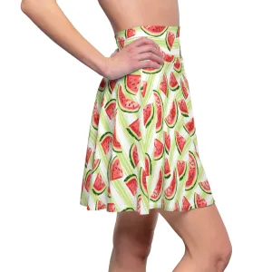 Damen-Rock mit Wassermelonen-Print – lustige und kokette Sommermode