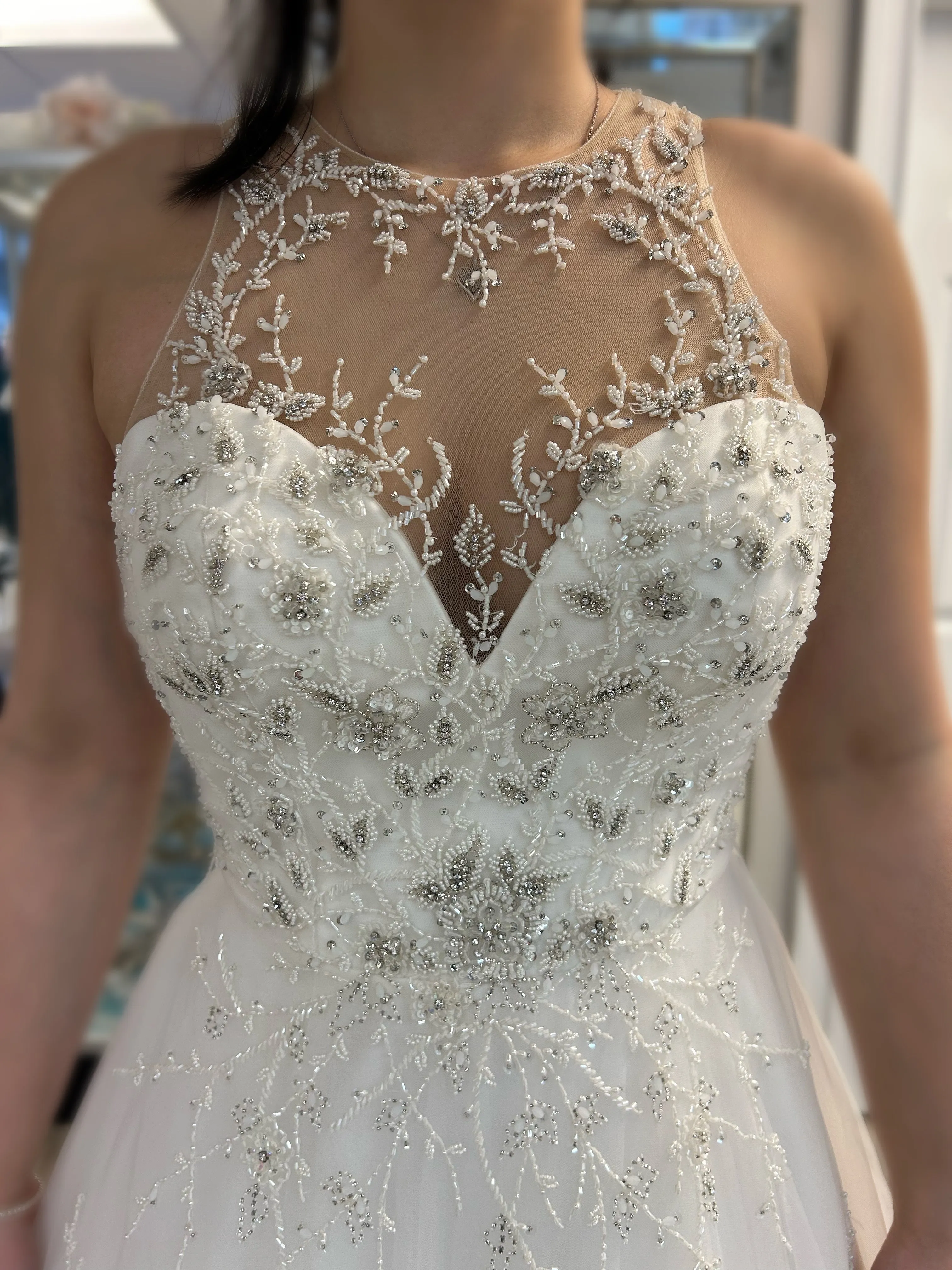 Justin Alexander Signature 9900 Wedding Dress Sample