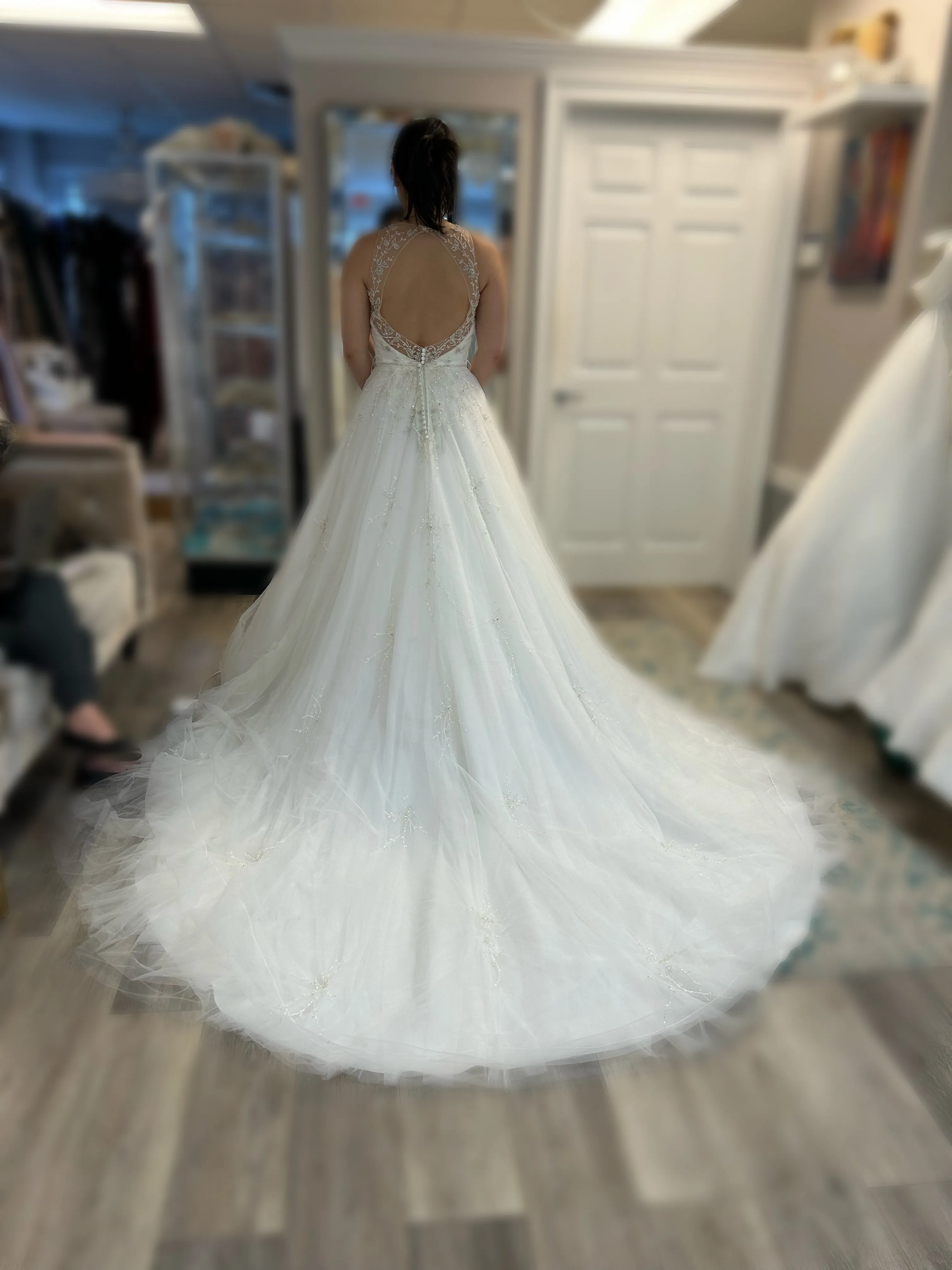 Justin Alexander Signature 9900 Wedding Dress Sample