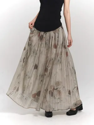 Sheer Ghost Art Girl Skirt China