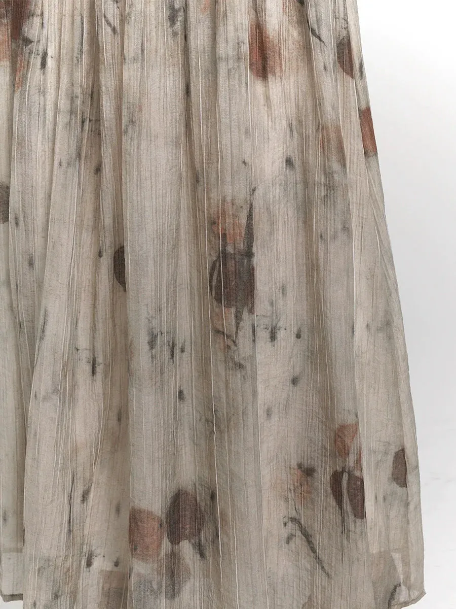 Sheer Ghost Art Girl Skirt China
