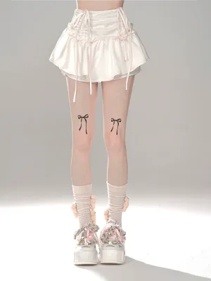 Sunset Skirt Pink Swan White