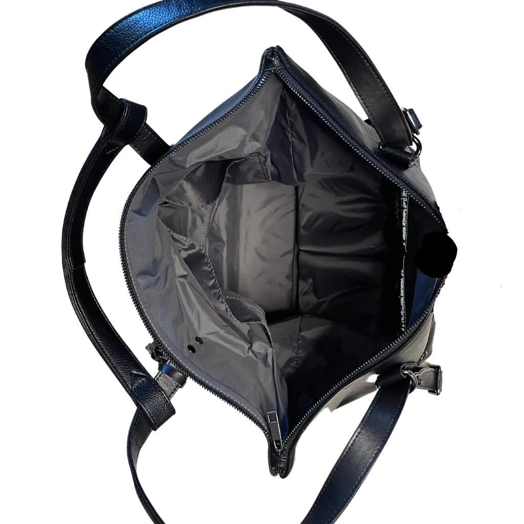The Luxe Arch Bag - Vegan Black