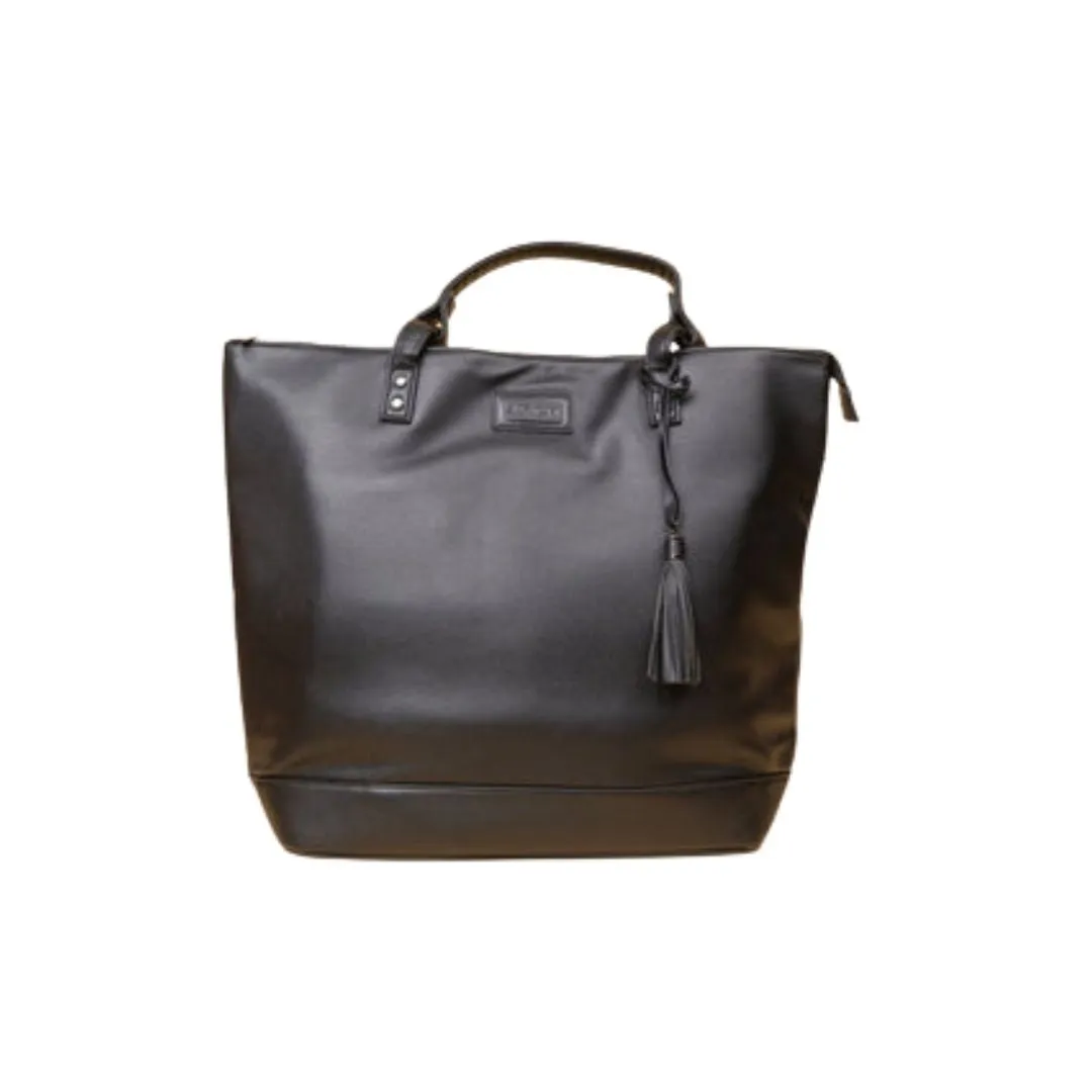 The Luxe Arch Bag - Vegan Black