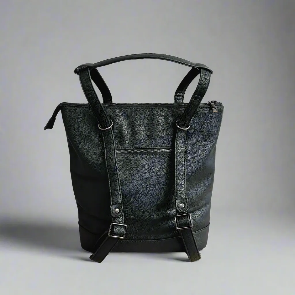 The MINI Luxe Arch Bag - Vegan Black
