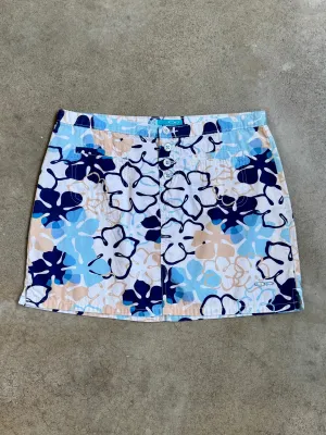 Y2K Ocean Pacific Floral Cotton Mini Skirt (S/M)